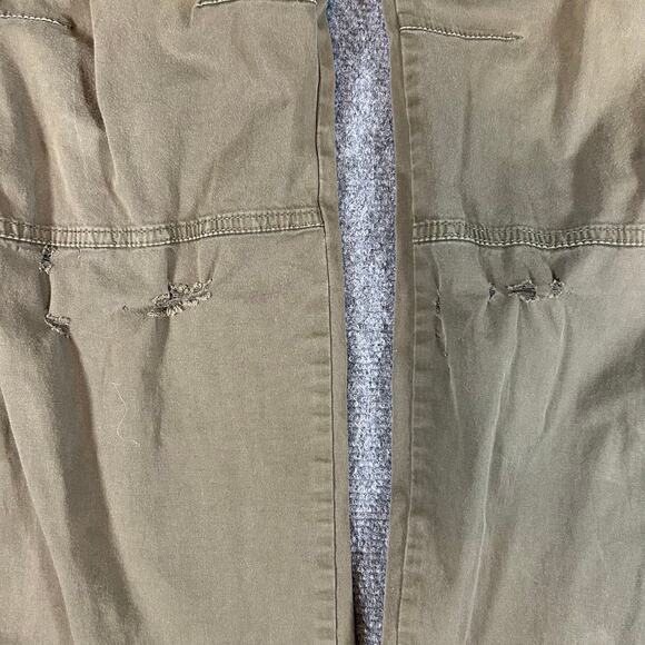 Hollister California Cargo Pants Mens L Green - Picture 3 of 10